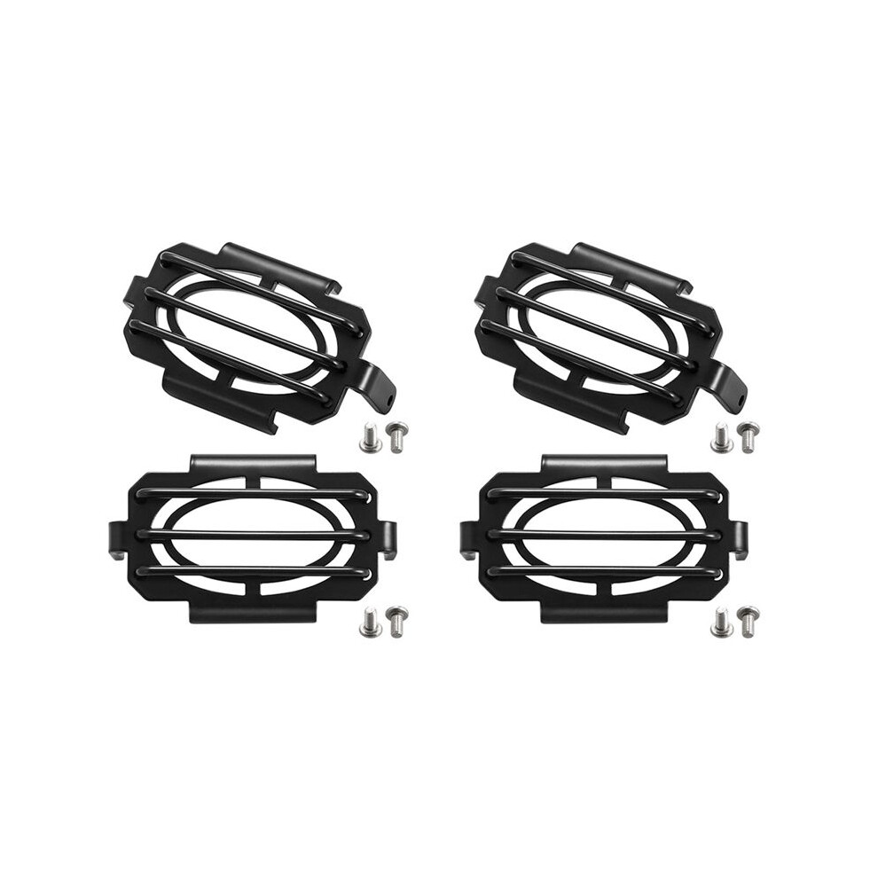 4X Motorcycle Led Fog Protector Guard Fog Lamp Cover For 368G 368 G 368-G G368 Light 4711451489455