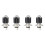 4X H4 LED Spotlight Small Light Bulb LED Motorcycle Modified Headlight Integrated Two-Color Headlight Accessories 1