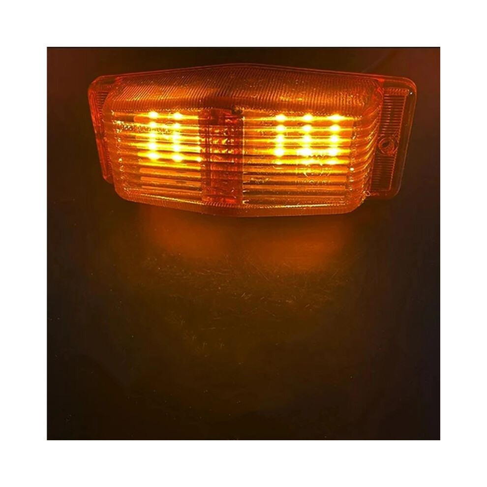 8X Front Grill Led Lamp For Truck Lorry Front Double Burner Indicator S A Light 6034186038407