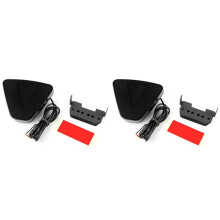 2X F1 Trapeze Style LED Tail Brake Light Light Stop Safety Light Warning Reverse Signal Lamp