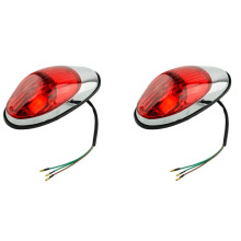 2X Motorbike Brake Light Tail Light Rear Indicator for Shadow VLX400 Magna250
