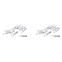 20X T5 W1.2W W3W 1 SMD Dashboard LED Car Cuneate Interior Lights12V White