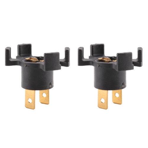 2X 33116-S6M H1 Headlight Bulb Socket Retainer Holder Adapter for  RSX