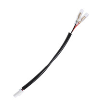 4Pcs Motorcycle Turn Signal Wiring Harness Connector Turn Signal Plug Adapter for