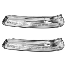 2X Indicatore di Direzione Specchietto Laterale Destro 87624-A7000 per Forte Cerato K3 2012-2018 Indicatore di Direzione Specchietto Retrovisore