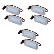 6PCS 18-SMD LED License Plate Lights Error Free for Explorer Escape Fusion MKC