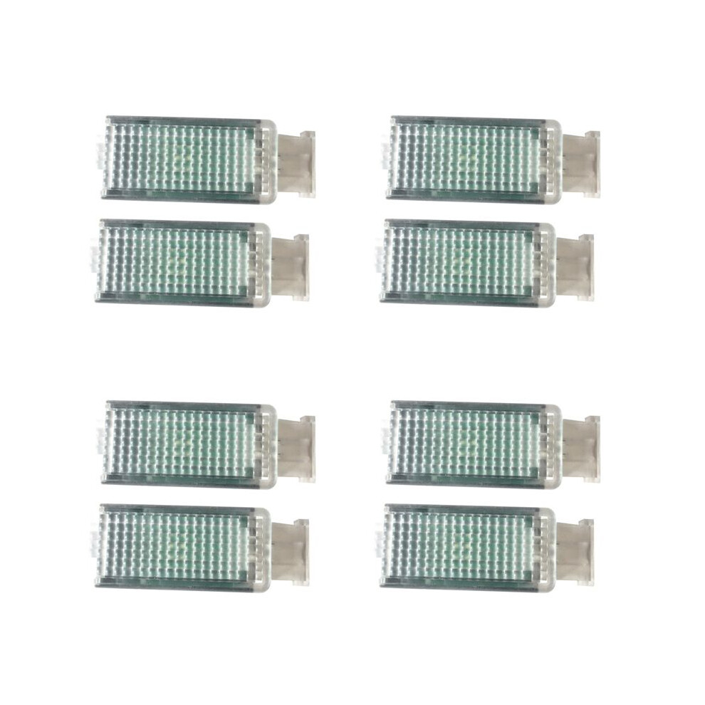 8Pcs Led Footwell For 6 7 Mk5 Mk6 B7 B8 5Gg 947 409 5Gg947409 5G0 947 409 Light 4712443527025