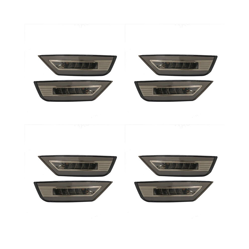 8X 12V Rear Bumper Lamp Reflector Fog Turn Signal For Focus Hatchback 2009-2013 Ecosport 2013-2020 Light 4713474266600