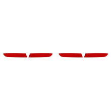 2 Paar Neuer, Hochwertiger Seitenlichtreflektor für die Heckstoßstange 63257352209 63257352210 für X3 F25 LCI 2013-2017