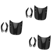 3X Airflow Réglable Universel Moto Phare Pare-Brise Pare-Brise Déflecteur de Vent Moto Universel Accessoires
