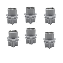 6X 33515-S50-003 Brake Tail Lamp Rear Light Bulb Socket Holder for Accord Fit