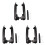 6x Car LED Dynamic Turn Signal Light Rearview Side Mirror Light Indicator Blinker for  A6 RS6 4G C7 7.5 2012-2018 1