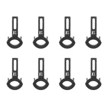 4X Universal Motorcycle Headlight Mount Bracket 50-60mm Adjustable Headlamp Holder Fork Clamp Mount