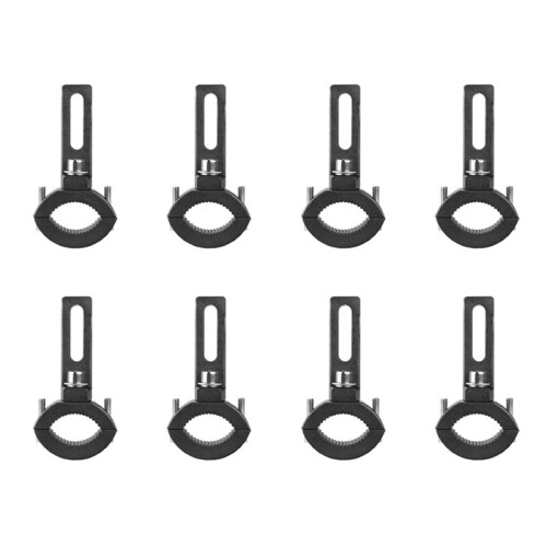 4X Universal Motorcycle Headlight Mount Bracket 50-60mm Adjustable Headlamp Holder Fork Clamp Mount