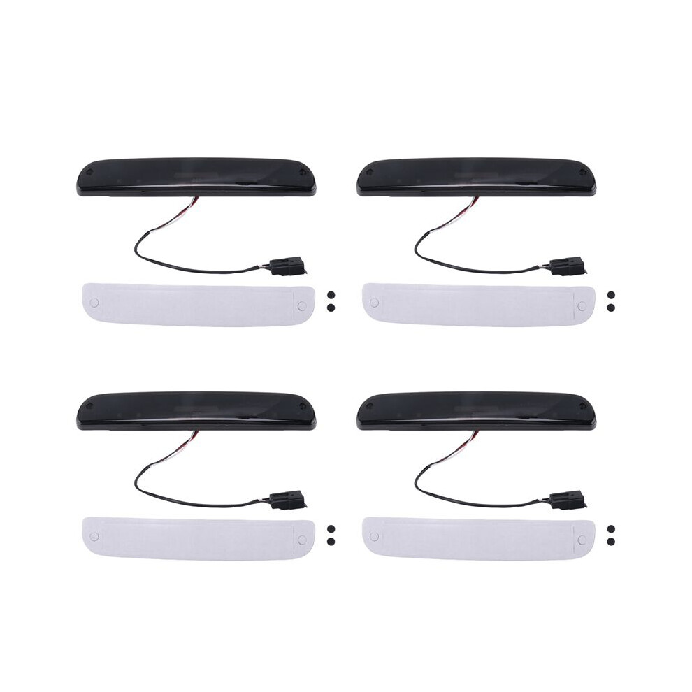 4X High Mount Brake Stop Rear Led Third Smoked Lamp For F250 F350 Ranger Super Duty 1999-2016 Cargo Drl Light 4711695852367