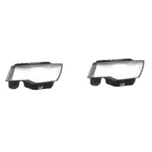 2X Auto Lato Sinistro Faro Lente Della Copertura Trasparente Testa Della Lampada Della Luce Borsette per Grand Cherokee 2014-2019