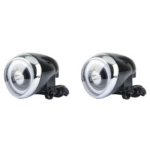 2X pour Citycoco Scooter électrique Yeux D'Ange 60V Vitesse Compteur de Puissance Accessoires Phare Clé Kit de Verrouillage électrique