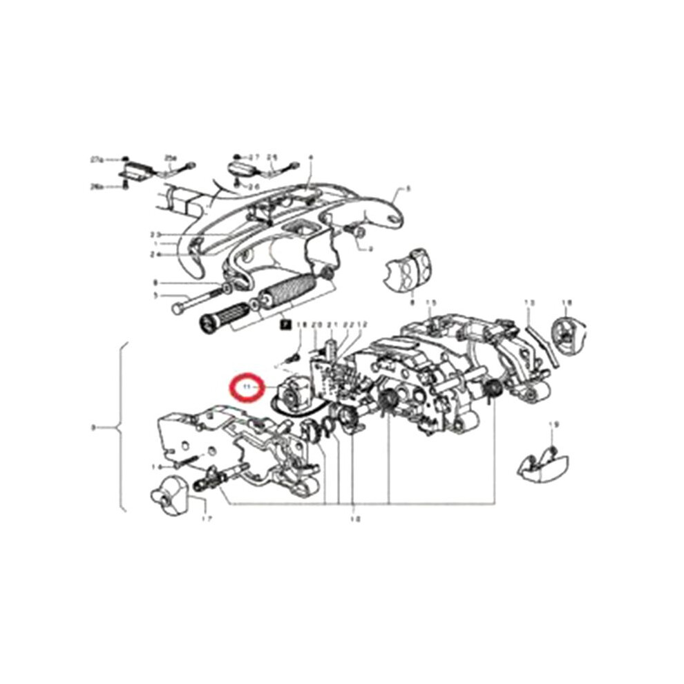 2X Forklift Parts Accelerated Accelerator Potentiometer For Accelerator T20ap,T20sp,L12,L14l14apl16ap 7916400105 4713632023847