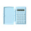 Calculatrice portable à clapet Macaron Blue 8 chiffres 2