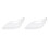 2X for  Focus 2009-2011 Front Left Headlights Cover Shell Transparent Lens Lampshade 1