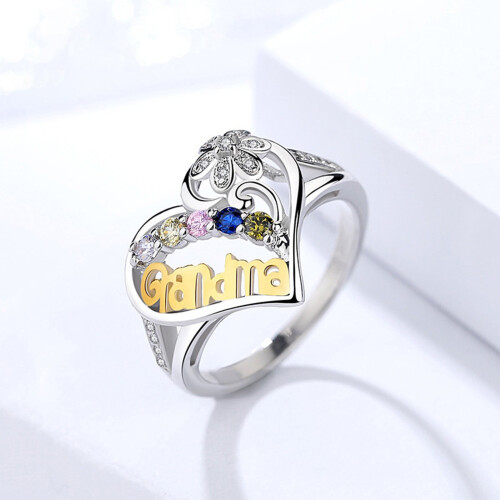 Mother's Day Gift Basket with Matching Ring Set 2