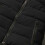 Women's down vest lightweight zip-up puffer black 4