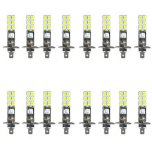 16PCS H1 6000K Super White 80W LED Headlight Bulbs Kit Fog Driving Light