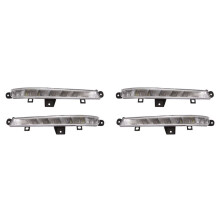 4x Auto Rechts DRL LED Nebel Scheinwerfer Lichter Tagfahrlicht für W221 S63 AMG 2007-2013 2218201356