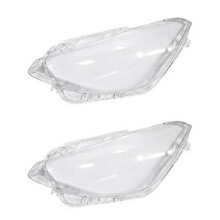 2X Lampada Anteriore Sinistra Copri Lampada Faro Guscio Vetro Lente Paralume Faro per Serie 1 F20 116I 118I 120I 2012-2014