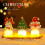 5 luzes de LED sem chama para decoração de Natal 3
