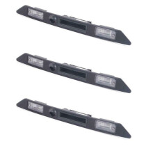 3X Kofferbakgreep Kentekenverlichting Trim Montage 8E0827574C3FZ voor A4 S4 A5 S5 A6 S6 A8 S8 RS4 Auto Accessoires