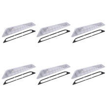 6X Spia di Arresto Della Luce di Stop Della Terza Luce di Stop Posteriore per Auto Alta per X-Trail T31 Xtrail 2008-2013