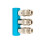 2/3/4 Ways EU Type Pneumatic Manifold Splitter Coupler Quick Fitting Air Gas Pump Compressor Connector 3 Way 2