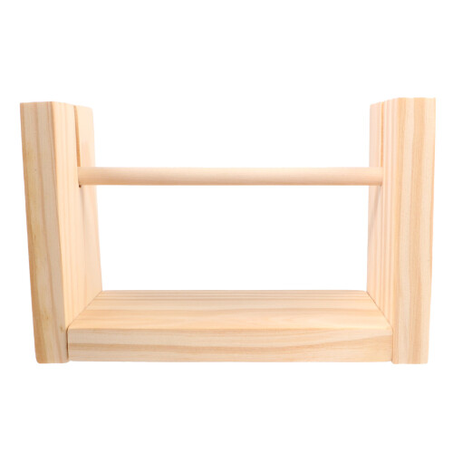 3Pièces Support Laine Bois Outil Crochet