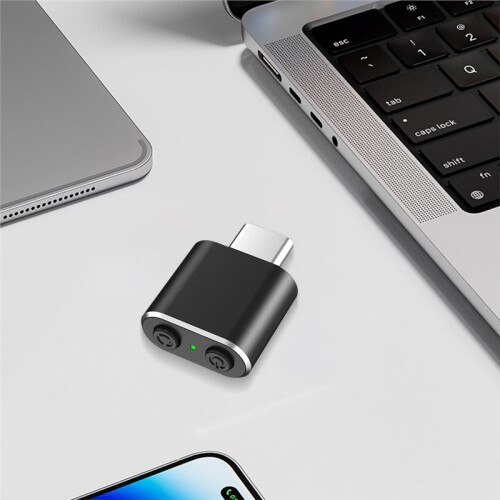 USB C Mouse Jiggler 3 Jiggle Modes Undetectable Automatic Wiggler Driver-Free Mouse Moving Device Keep Computer Awake 2