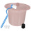 Plastic bedpan with lid 1 pc 7