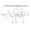 10PCS 3v-5v NS8002  Mono Power Amplifier Module Diy Low Voltage Stereo Audio Systems Class AB Amplifier Circuit 5