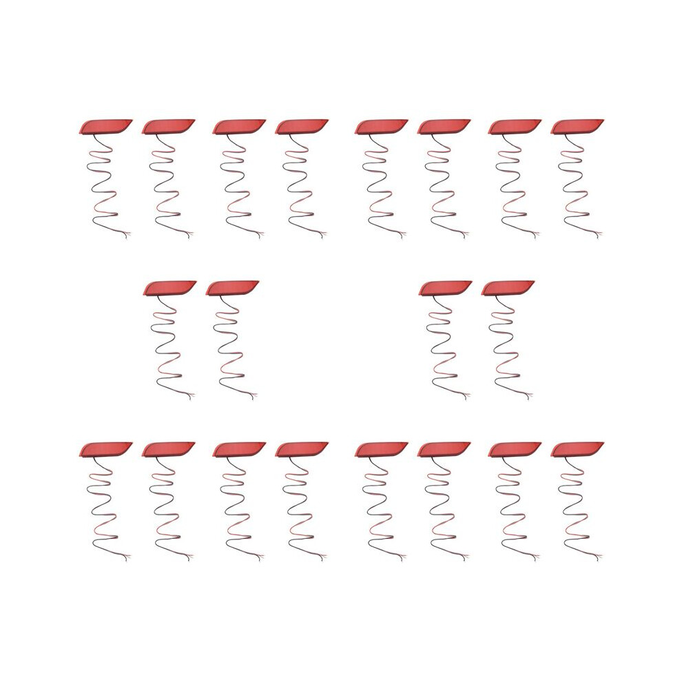 10X Automotive Led Rear Bumper Tail Brake Turn Signal Reflector For / Impreza / Xv / Wrx Light 4713418371384