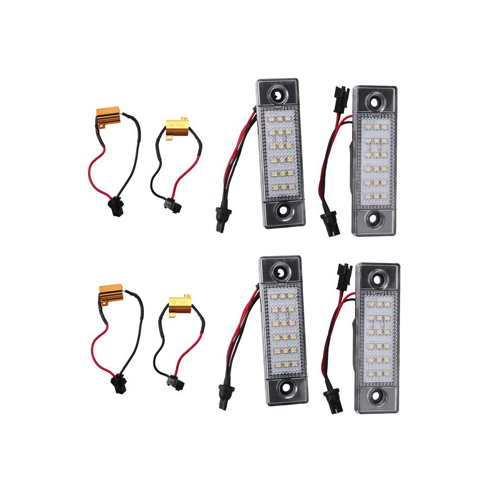4X Car Led Number License Plate Led Number Plate Lamp For Cruze Accessories Light 4711950733097