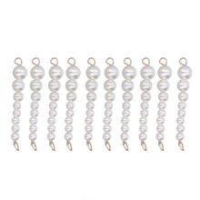 Correa de repuesto de cadena de perlas de lujo para bolsos de mujer. Excelente mano de obra. Ampliamente utilizada para manualidades DIY. Materiales