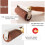 Brayer Floor Roller Roller Rubber Roller Glue Laminate Roller,Anti Skid Tape Construction Tools Boat Flooring Install 4