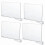 Clear Closet Shelf Bookcase Divider Home Use Wardrobe Shelf Bookcase Divider Baffle Commodity Storage 4