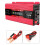 Inversor de carro 12V para 220V com porta USB e interruptor 3