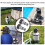 Pool Hose Connector Adapter 1.25" to 1.5" PP 5