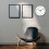 14 Inch Silent Wall Clock Grey Dial with White Numbers 3