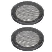 6Pièces Couvre Haut-Parleur En Plastique Robuste Pour Subwoofer