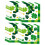 Grønne shamrock-papirservietter St. Patricks dag 100 2