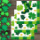 Grønne shamrock-papirservietter St. Patricks dag 100 5