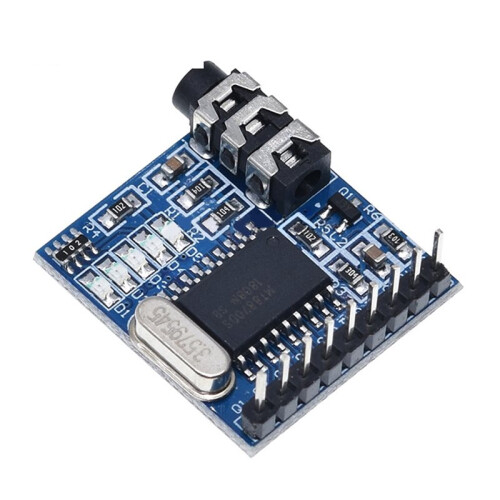 MT8870 DTMF Voice Decoding Module Phone Module Speech Decoding Voice Board Module LED Indicators with Pins 1