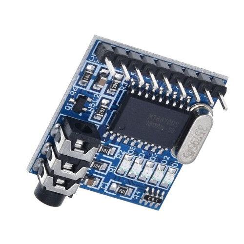 MT8870 DTMF Voice Decoding Module Phone Module Speech Decoding Voice Board Module LED Indicators with Pins 2